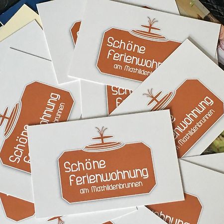 Schoene Ferienwohnung Am Mathildenbrunnen Quedlinburg Eksteriør billede